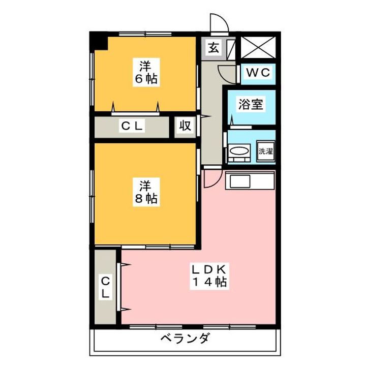 Spring21の間取り