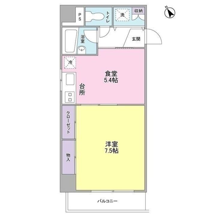 フローラ本駒込の間取り