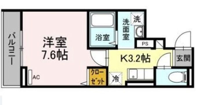 東京都北区神谷2(アパート)の賃貸物件の間取り