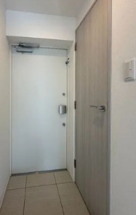 東京都文京区白山1(マンション)の賃貸物件の玄関