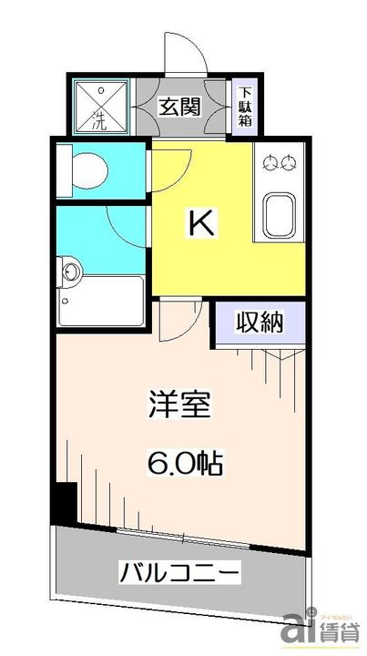 東京都練馬区高松6(マンション)の賃貸物件の間取り