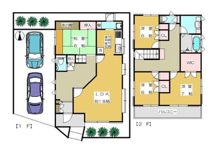 東京都世田谷区等々力6(一戸建)の賃貸物件の間取り
