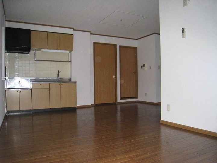 福島県福島市岡部字大蔵(アパート)の賃貸物件のキッチン