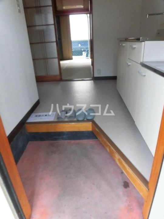 ハイツエンドウの玄関