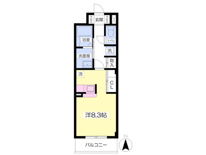 GLACE HILLS(グレースヒルズ)の間取り