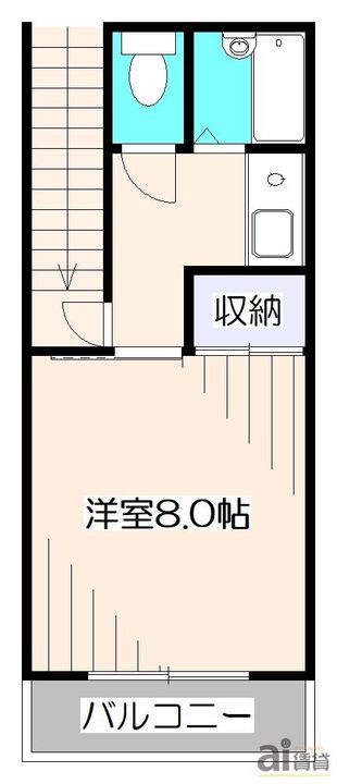 東京都小平市小川東町1(アパート)の賃貸物件の間取り