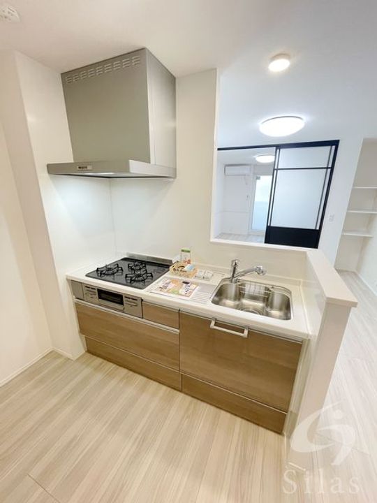 兵庫県西宮市学文殿町2(アパート)の賃貸物件のキッチン