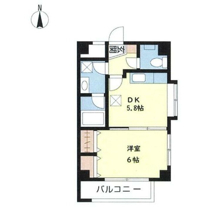 東京都江戸川区篠崎町2(マンション)の賃貸物件の間取り