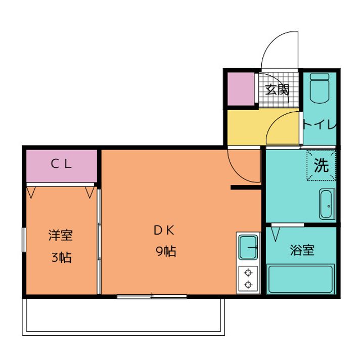 グローリーレジデンスの間取り