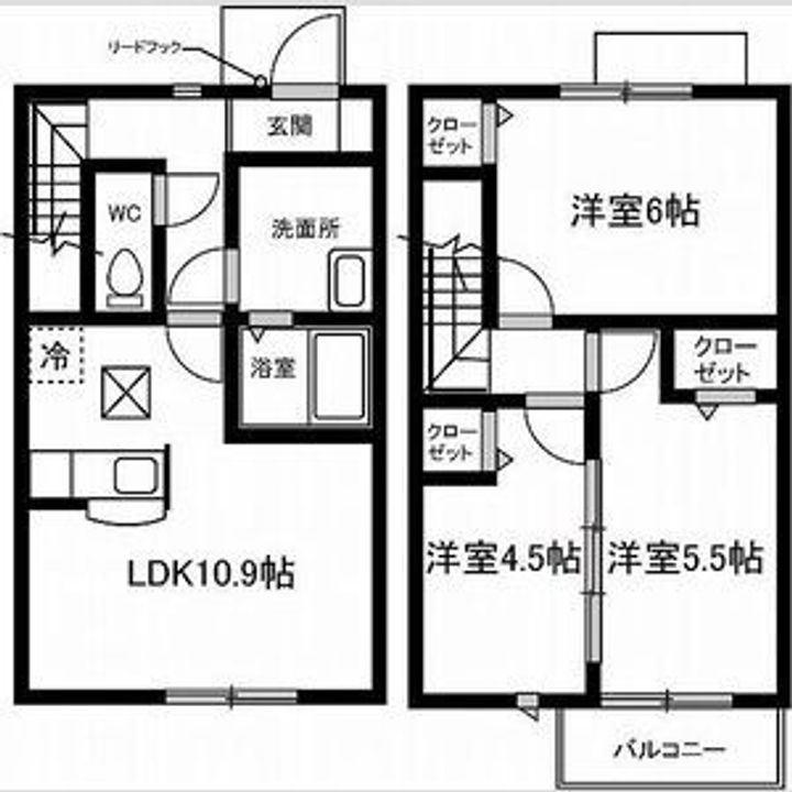 岐阜県本巣市仏生寺(一戸建)の賃貸物件の間取り