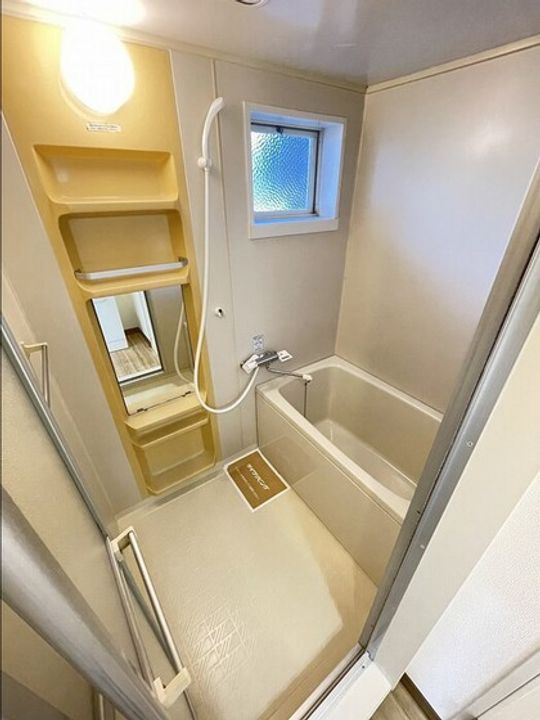 雨あがりの虹 A棟の風呂