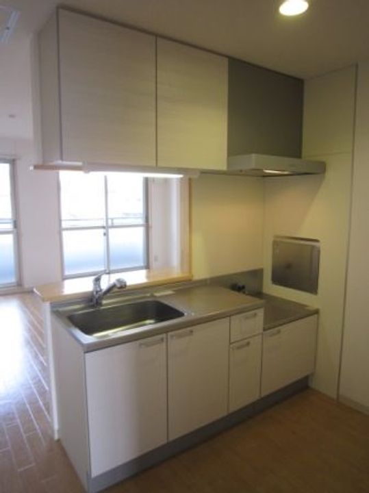 広島県福山市南本庄2(マンション)の賃貸物件のキッチン