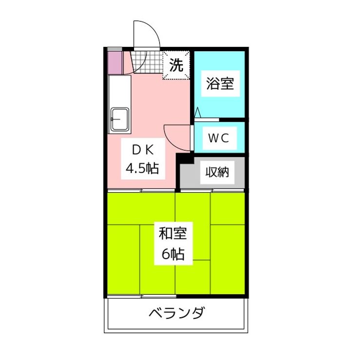 グリーンパレスの間取り