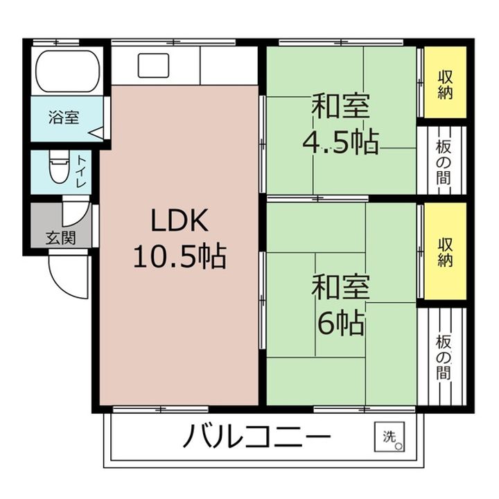 渋谷ハイツの間取り