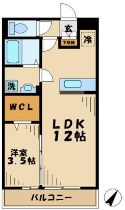 ピアチェボーレの間取り