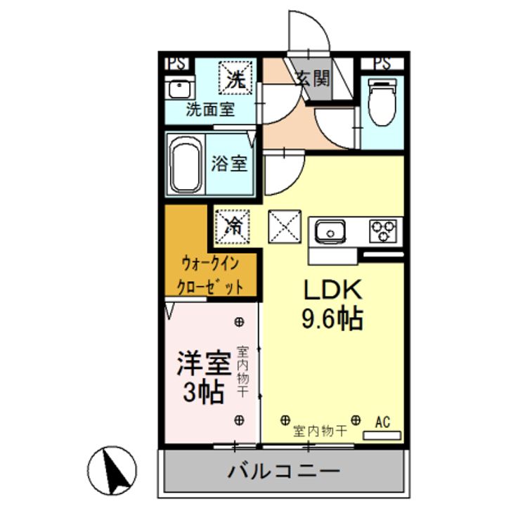 バーリの間取り