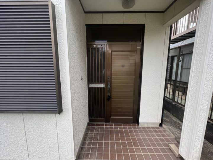 千葉県山武郡九十九里町西野(一戸建)の賃貸物件の玄関