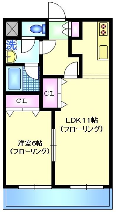 ヴィラ・グランソレイユの間取り
