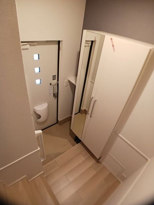 群馬県高崎市倉賀野町(アパート)の賃貸物件の玄関