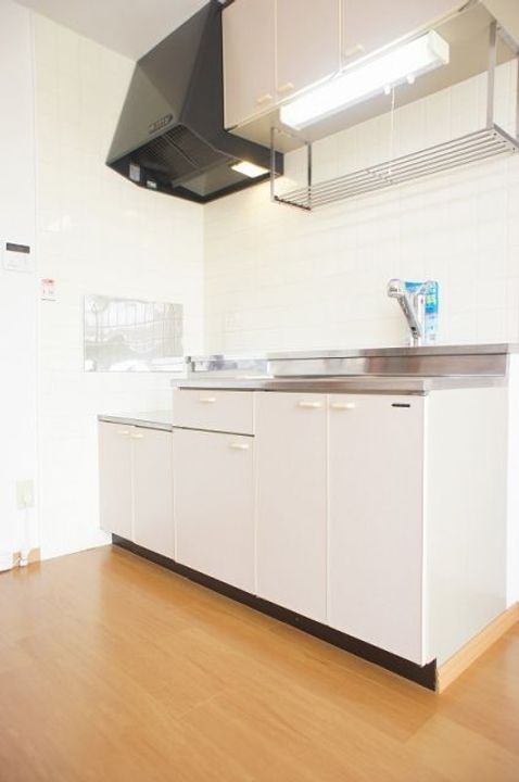 福島県いわき市平下神谷字岸前(アパート)の賃貸物件のキッチン