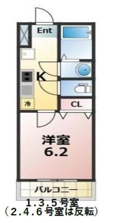 埼玉県さいたま市西区三橋6(アパート)の賃貸物件の間取り