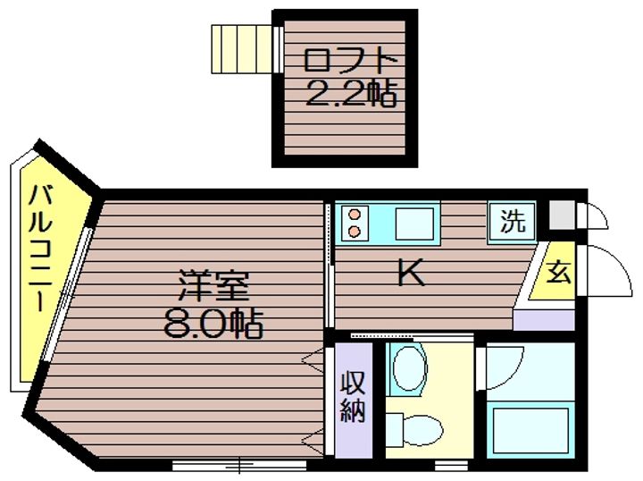 グラティア南烏山EASTの間取り