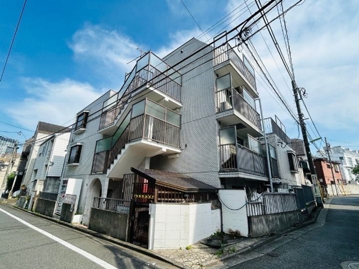 スカイコート池尻の地図