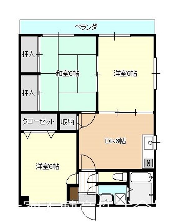 メゾンFKMの間取り