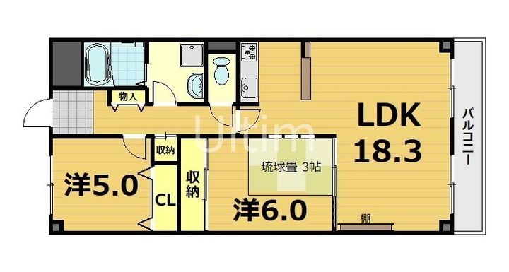 セブンマンションの間取り