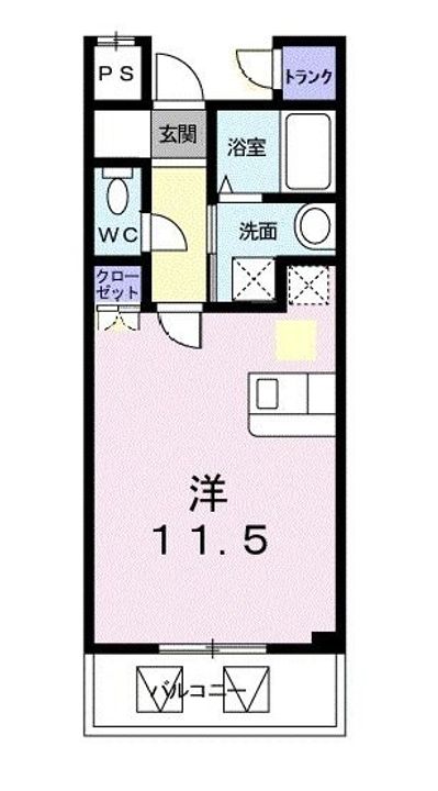 グラン・リッツ上浜の間取り