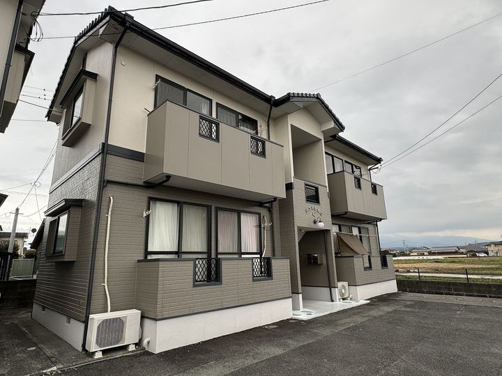 熊本県菊池市野間口東原(アパート)の賃貸物件の外観