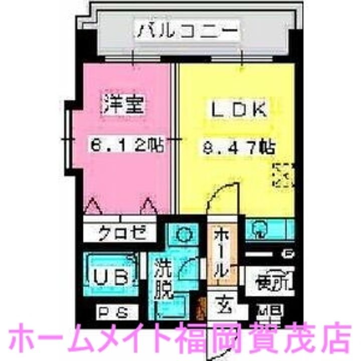 福岡県福岡市早良区野芥4(マンション)の賃貸物件の間取り