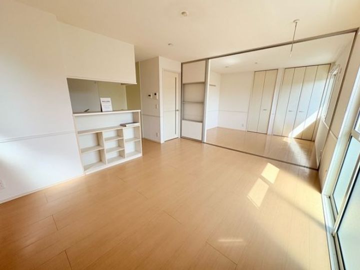 栃木県足利市五十部町(アパート)の賃貸物件の居間