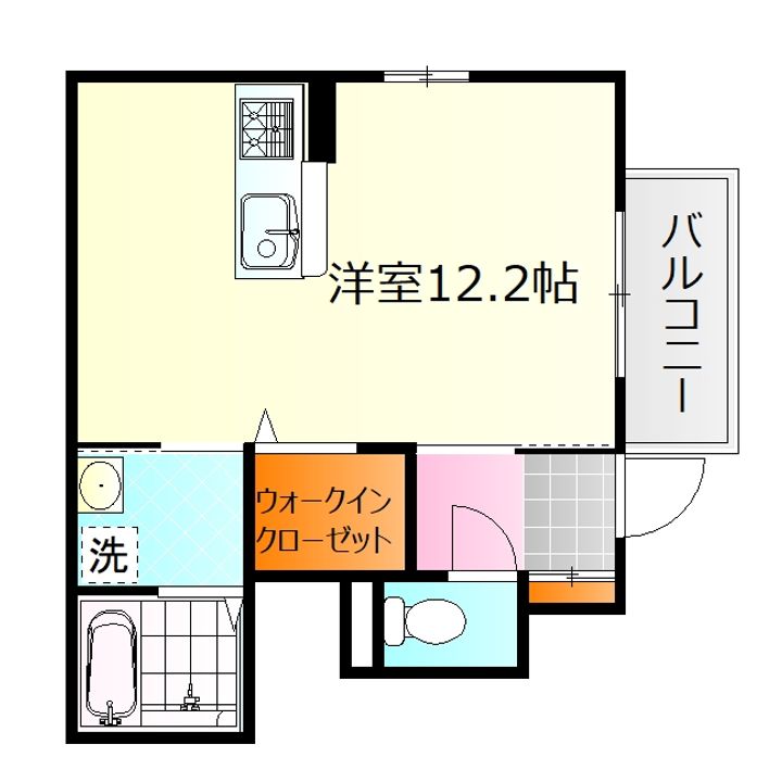 FUTABA234 B棟の間取り