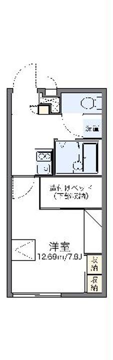レオパレスエトワールの間取り
