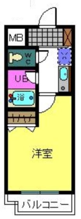 大阪府堺市堺区北庄町3(マンション)の賃貸物件の間取り