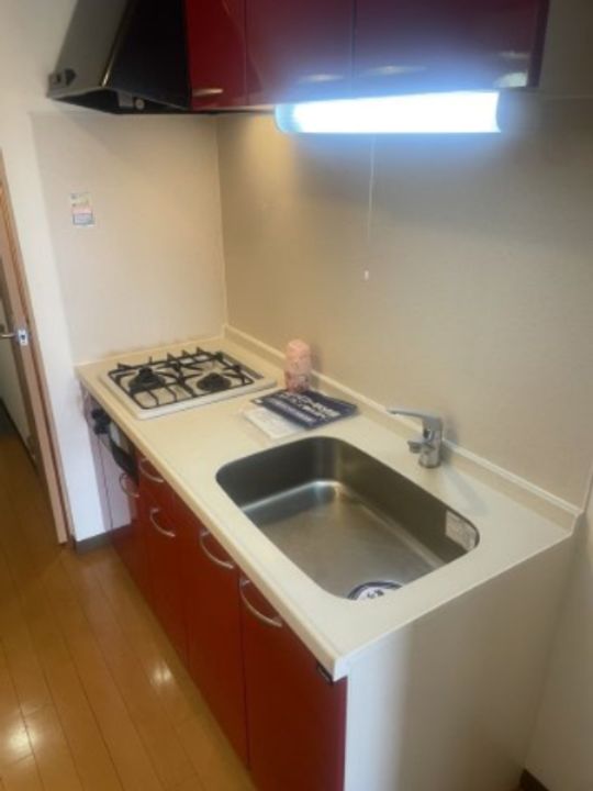 愛知県常滑市末広町2(マンション)の賃貸物件のキッチン