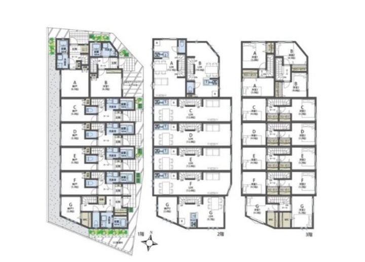 TheSiesta唐木田Terraveneの間取り