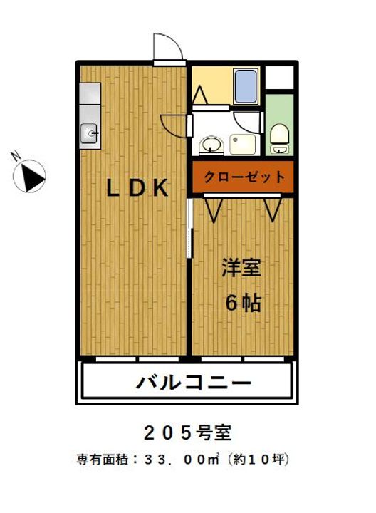 須田マンションの間取り