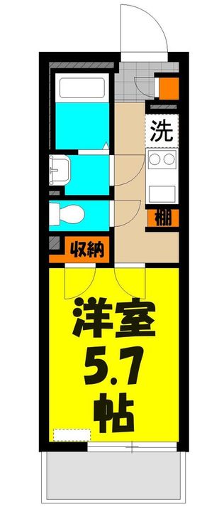 東京都板橋区前野町4(アパート)の賃貸物件の間取り