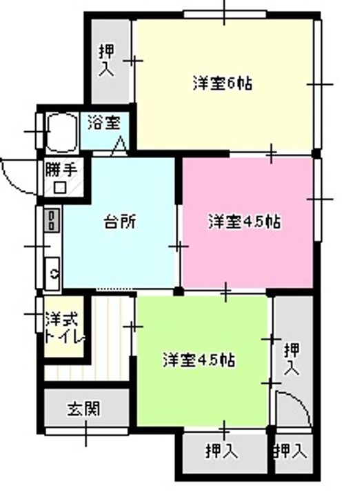 山口県宇部市大字妻崎開作(一戸建)の賃貸物件の間取り