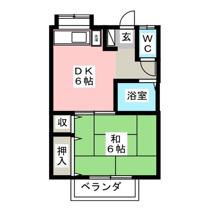 セイユウハイツIIIの間取り