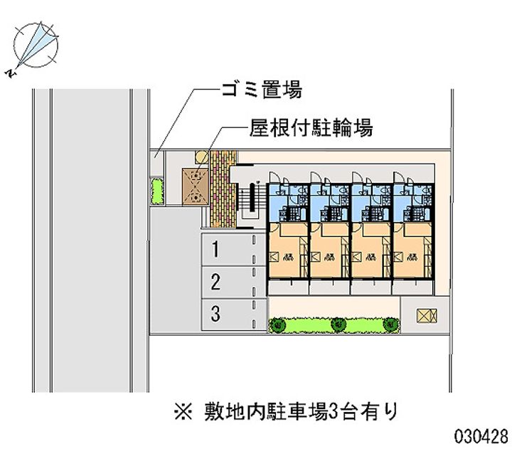 銘苅の地図