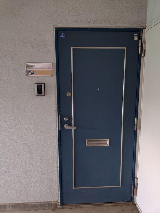 群馬県前橋市文京町3(マンション)の賃貸物件の玄関