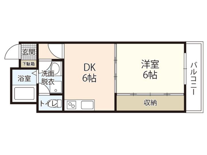 フロール神原の間取り