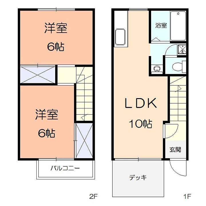 神奈川県南足柄市雨坪(一戸建)の賃貸物件の間取り