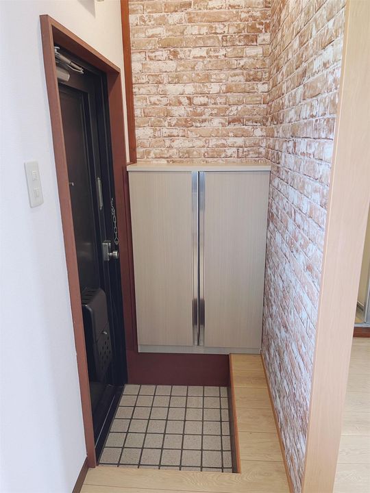 泰平マンションIIの玄関