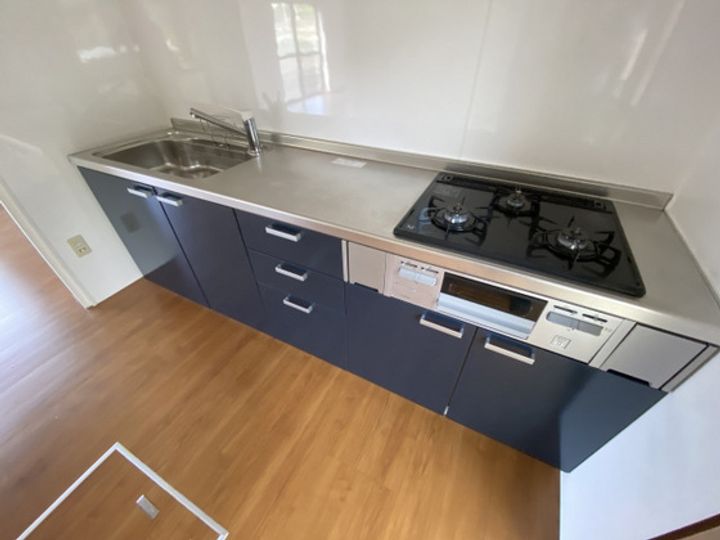 広島県広島市安佐南区中筋2(一戸建)の賃貸物件のキッチン