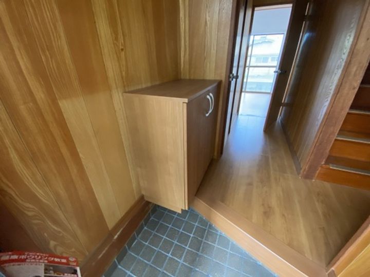 広島県広島市安佐南区中筋2(一戸建)の賃貸物件の玄関