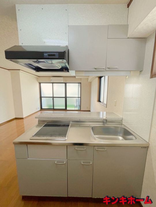 広島県広島市中区幟町(マンション)の賃貸物件のキッチン
